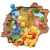 3D muursticker Winnie de Poeh en vrienden