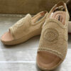 Open Teen Casual Sleehak Sandalen voor Dames Model Melody