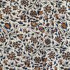 Perzisch Geblokt Gebedskleed Janamaz Sajadah Kalamkari Bloemmotief