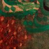Perzische Kalligrafie op Canvas door Daniel Bakshi