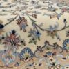 Handgeknoopt Perzisch Yazd Tapijt (Lachak Toranj Bloemenmedaillon) - Crème Wol
