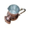 Perzische Koperen Pitcher Gesmeed met Deksel & Handvat Model Gulzar
