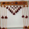 Perzische DIY Kwast Wandhanger – Model Dame Cream
