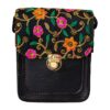 Perzische Geborduurde Crossbody Tas Handgemaakt Bloem Design