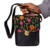 Perzische Geborduurde Crossbody Tas Handgemaakt Bloem Design