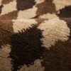 Handgeknoopt Perzisch Kheshti Gabbeh tapijt - Geometrisch, Bruin, Wol