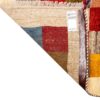 Authentiek handgeknoopt Perzisch geometrisch Gabbeh tapijt - Geruit, Crème, Wol