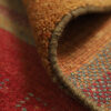 Authentiek handgeknoopt Perzisch gestreept Gabbeh tapijt - Rood, Wol