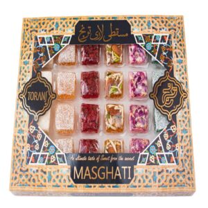 Perzische Lari Masghati Halva met Gemengde Smaak Geschikt als Geschenk 400 gr (5x)