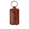 Lederen Perzische Sleutelhanger – Maulana Gedicht Design