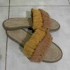 Bruine Macramé Boho Chic Slippers – Dames