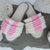 Witte Macramé Boho Chic Slippers – Model Zomer