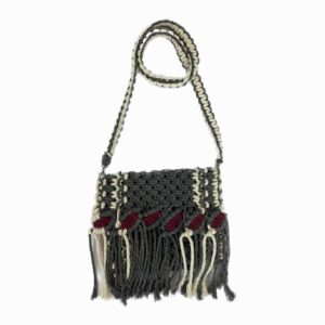 Perzische Macramé Sling Bag voor Dames Handgeweven