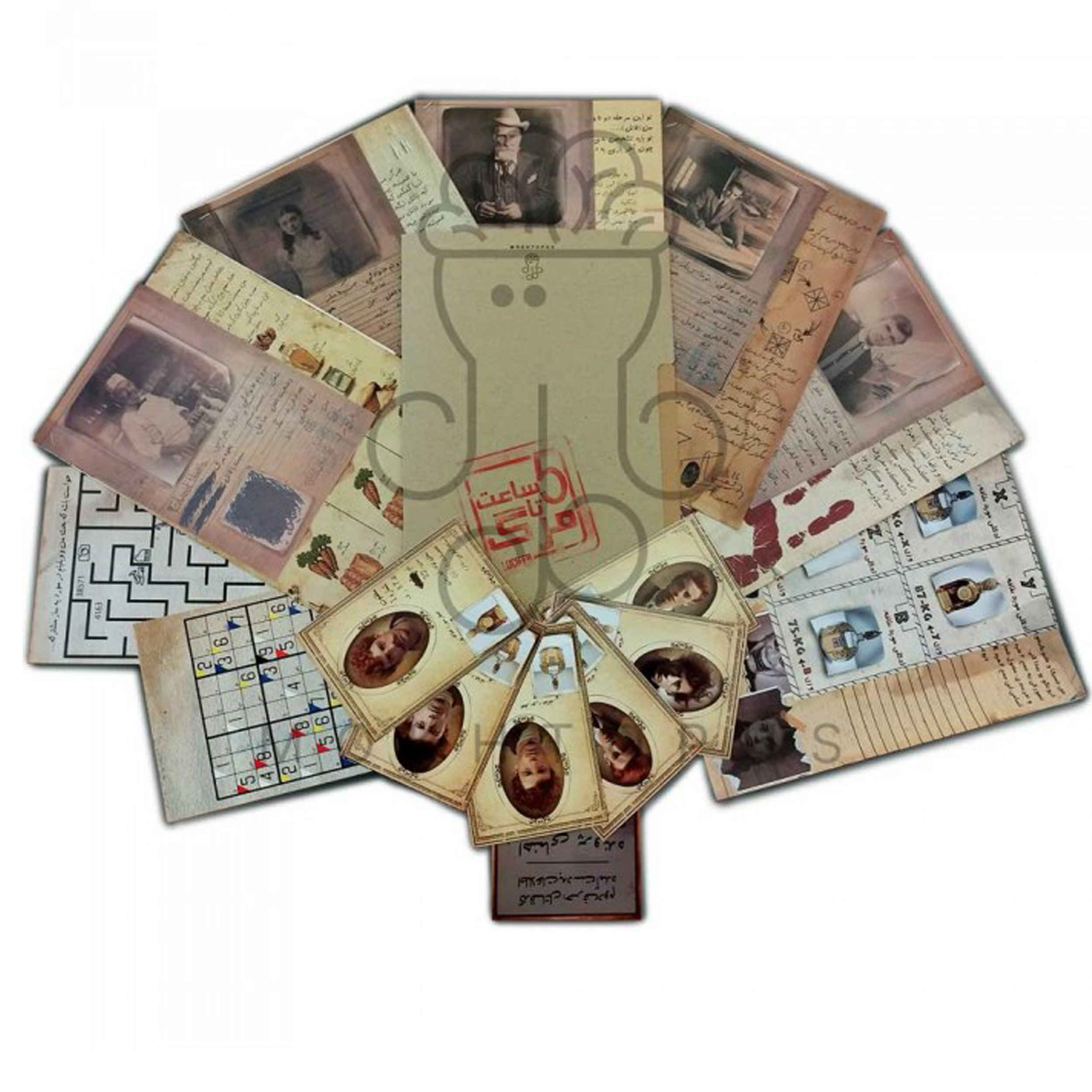 Perzisch Moordmysterie Bordspel Five Hours to Death Case