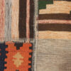 Perzisch Patchwork Kilim Tapijt Handgeweven Geometrisch Bruin