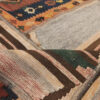 Perzisch Patchwork Kilim Tapijt Handgeweven Geometrisch Bruin
