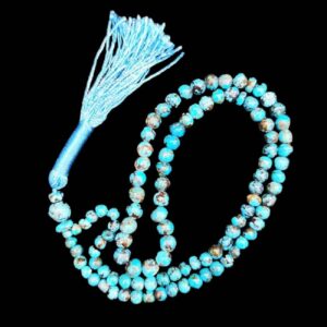 Perzische Neyshabur Turkoois Rozenkrans: 101 Kralen Tasbih