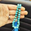 Perzische Neyshabur Turkooise Rozenkrans: 33 Gebedskralen Tasbih