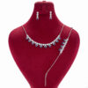 Zilveren Sieraden Set met Robijn – Perzisch Design voor Vrouwen