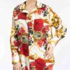 Perzische Stijl Dames Tuniek Top met Bloemmotief