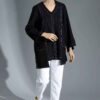 Perzische Stijl Dames Tuniek Top met Zakjes Model Shinza