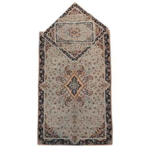 Elegant Perzisch Termeh Gebedskleed – Crème – Paisley Sajadah