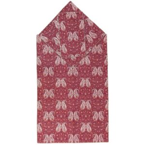 Perzisch Termeh Gebedskleed – Rood Paisley – Dunne Sajadah