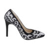 Pump Heels voor Dames met Geborduurd Ontwerp