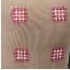Punch Needle Kussenhoes – Geborduurd Geometrisch Ontwerp