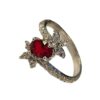 Prinses Robijn Verlovingsring Zilver – Bliss Collectie