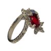 Prinses Robijn Verlovingsring Zilver – Bliss Collectie