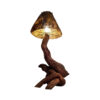 Elegante Boomstam Tafellamp – Rustiek & Handgemaakt
