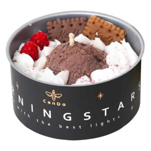 Geurkaars in Pot voor Cadeau & Decoratie Cup Cake