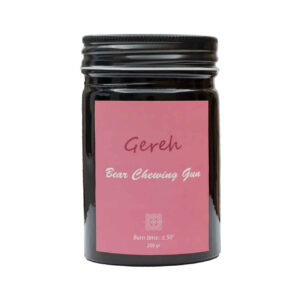 Geurkaars in Glazen Pot met Gummy Geur