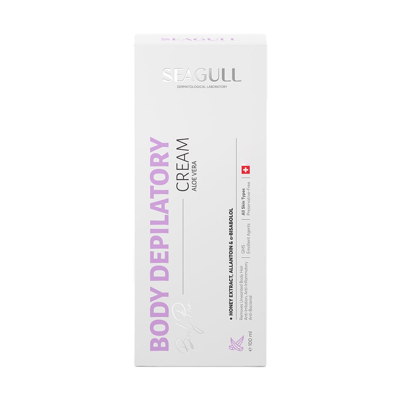 Seagull Body Beauty Haarverwijderingscrème – 100ml (3 stuks)