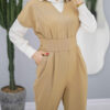Dames Jumpsuit Korte Mouw – Model Tianaz