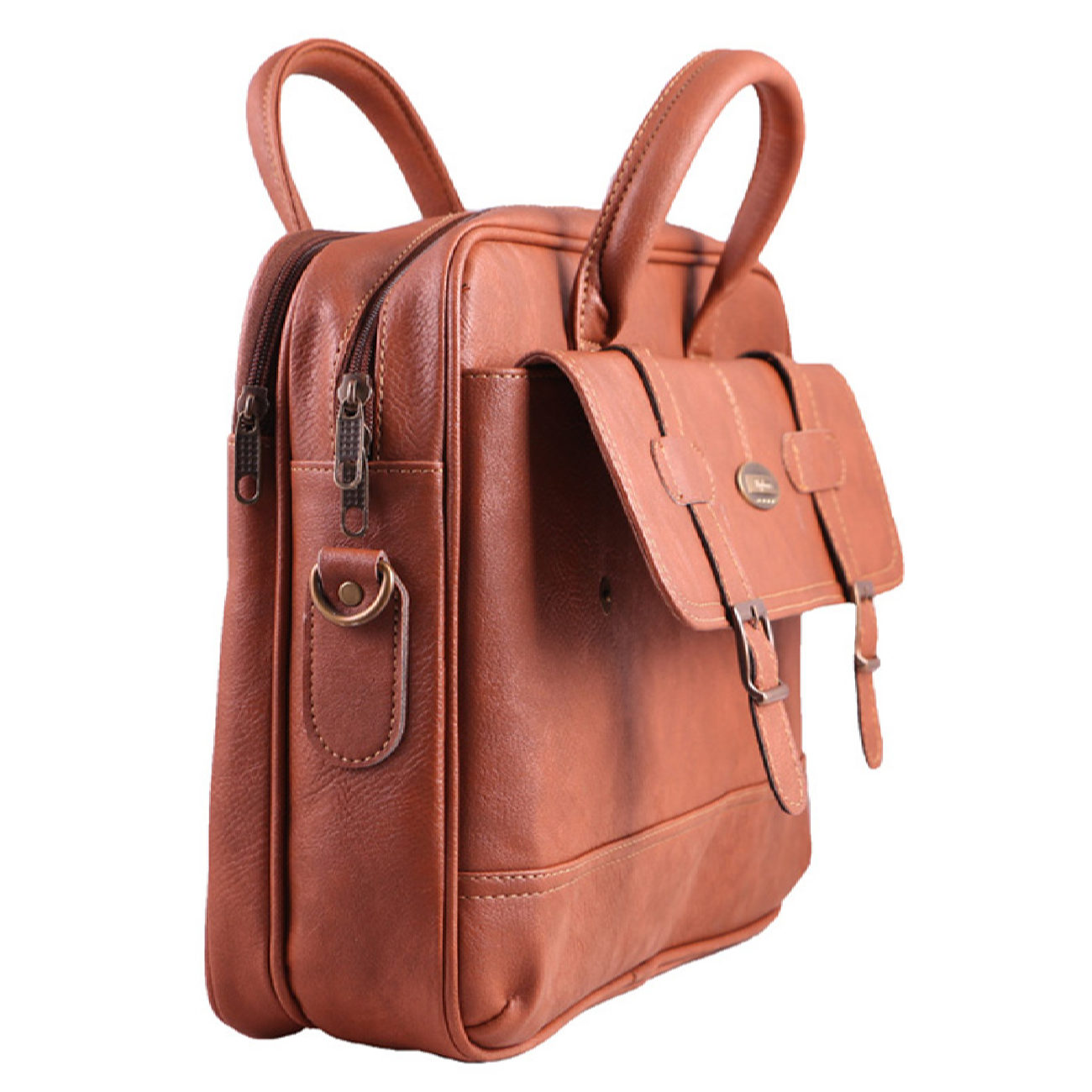 Leren Aktetas MA1-96 – Voor 13-15 Inch Laptops – Bruin