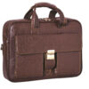 Adin Leather Aktetas DP1 – Voor Heren – Laptopformaat