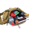 Tactische Canvas Heuptas – Bruin Outdoor