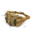 Tactische Canvas Heuptas – Bruin Outdoor