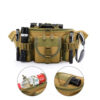 Tactische Canvas Heuptas – Bruin Outdoor