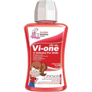 Vi-One Mondspoeling voor Kinderen in Munt Smaak 330 ml (x5)