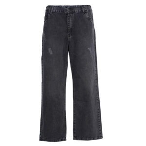 Wijd Uitlopende Baggy Jeans – Houtskool Denim
