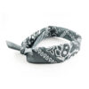 Mini Hoofddoek voor Dames – Paisley Rood