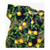 Dames Katoenen T-shirt met Korte Mouwen met Citroenontwerp