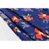 Dames Katoenen T-shirt met Korte Mouwen met Bloemontwerp Set van 2