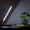 Houten Bureau LED Lamp Handgemaakt voor Lezen
