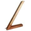 Houten Bureau LED Lamp Handgemaakt voor Lezen