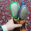 Houten Make-up Kwastenhouder van Natuurlijk Hout
