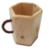 Houten Make-up Beker met Touwhandvat